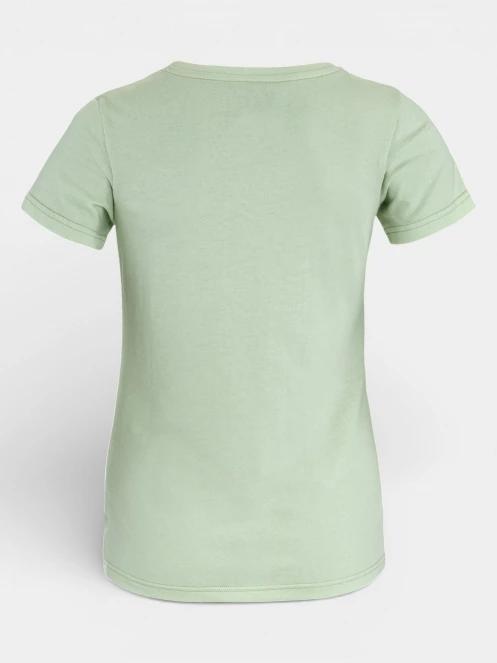 tricou cu maneci scurte pt. femei Fjallraven 1960 Logo T-shirt W verde deschis 3