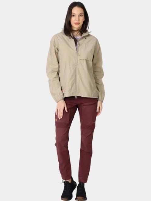 geaca de vant pt. femei Fjallraven High Coast Wind Jacket W nisip 5