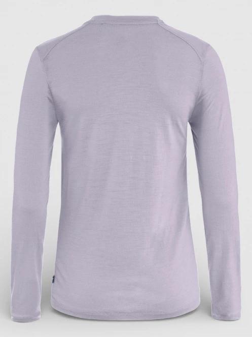 tricou cu maneci lungi, pentru sport pt. femei Fjallraven Abisko Wool LS W violet 3
