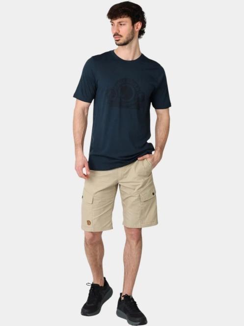 tricou pentru sport, cu maneci scurte pt. barbati Fjallraven Abisko Wool Classic SS M albastru inchis 5