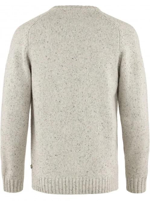 pulover tricotat pt. barbati Fjallraven Lada Round-neck Sweater M alb 3