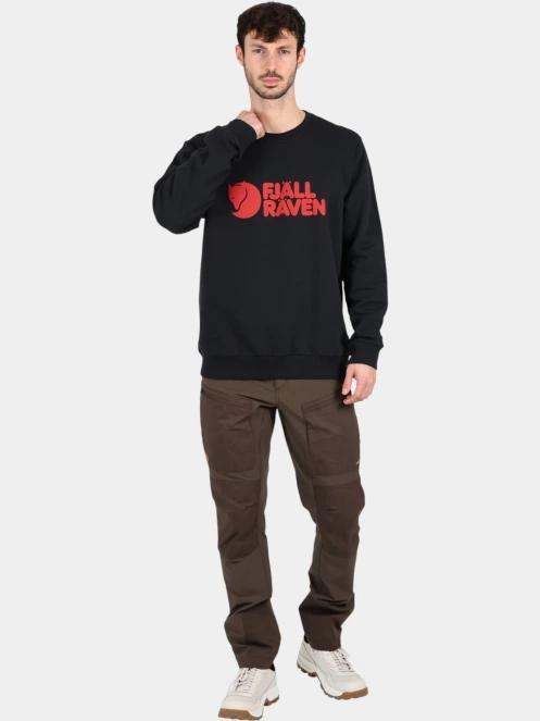 pulover pt. barbati Fjallraven Fjällräven Logo Sweater M negru 5