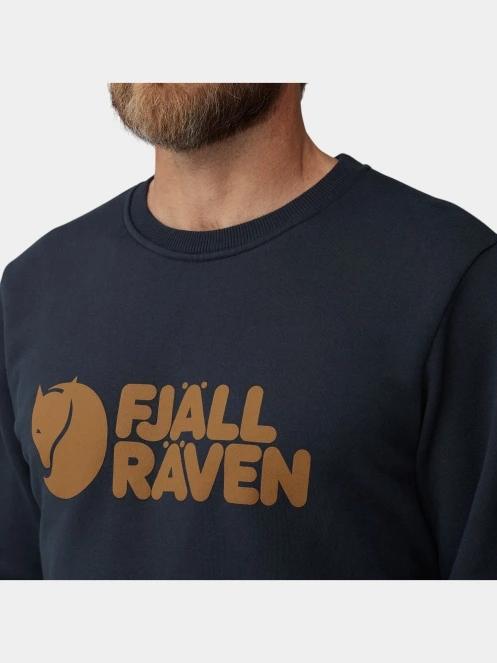 pulover pt. barbati Fjallraven Fjällräven Logo Sweater M albastru inchis 4