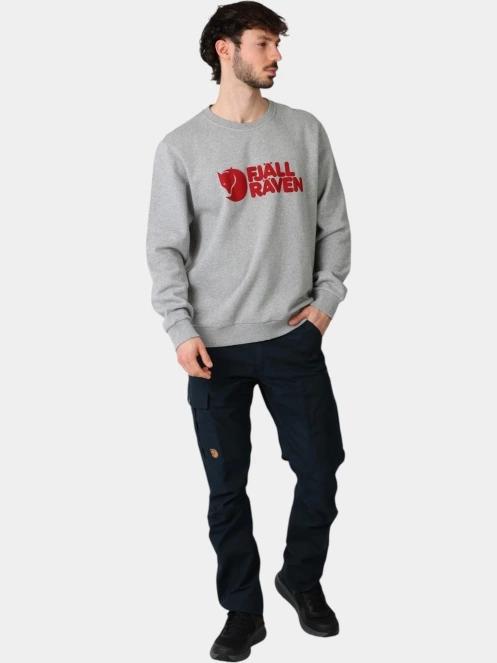 pulover pt. barbati Fjallraven Fjällräven Logo Sweater M gri 5