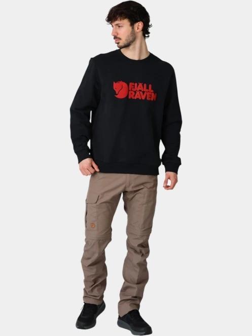 pulover pt. barbati Fjallraven Fjällräven Logo Sweater M negru 5