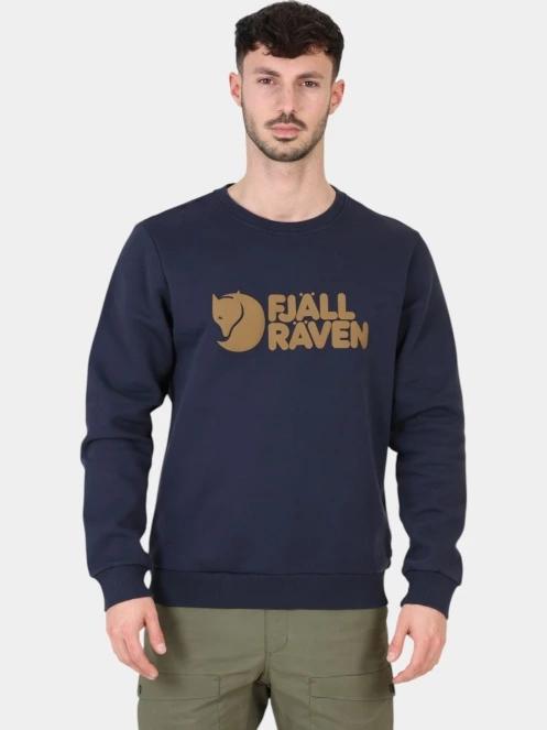 pulover pt. barbati Fjallraven Fjällräven Logo Sweater M albastru inchis 2