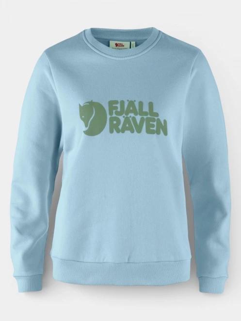 pulover pt. barbati Fjallraven Fjällräven Logo Sweater W albastru deschis 2