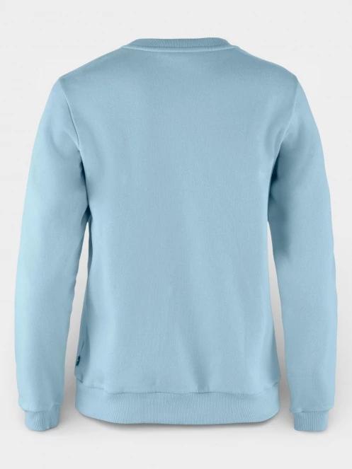 pulover pt. barbati Fjallraven Fjällräven Logo Sweater W albastru deschis 3