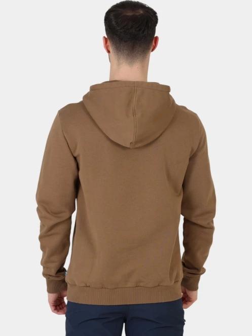 pulover cu gluga pt. barbati Fjallraven Fjällräven Logo Hoodie M maro 4