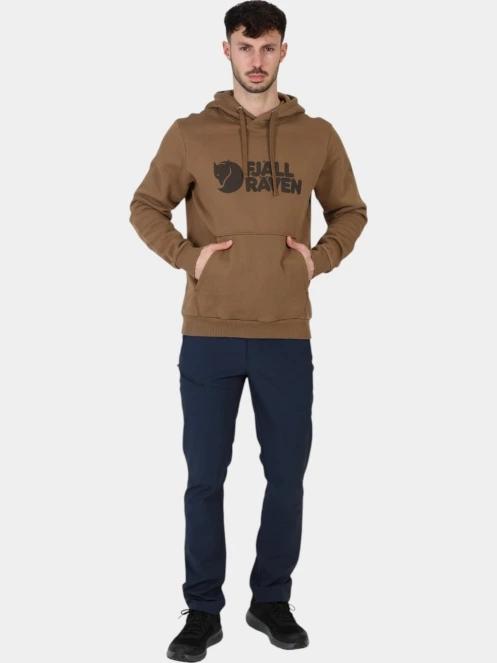 pulover cu gluga pt. barbati Fjallraven Fjällräven Logo Hoodie M maro 6
