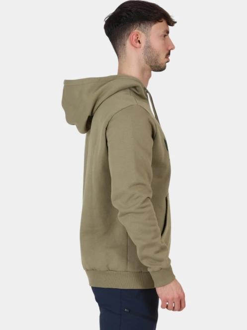 pulover cu gluga pt. barbati Fjallraven Fjällräven Logo Hoodie M oliv 5