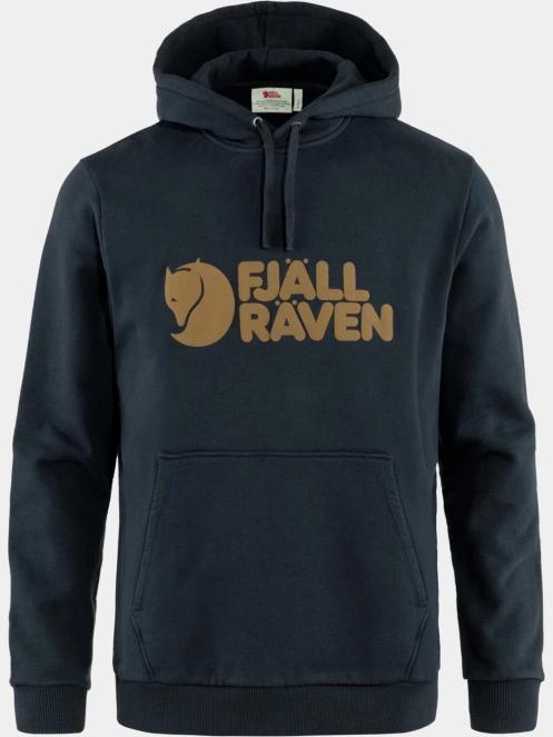 pulover cu gluga pt. barbati Fjallraven Fjällräven Logo Hoodie M albastru inchis 7