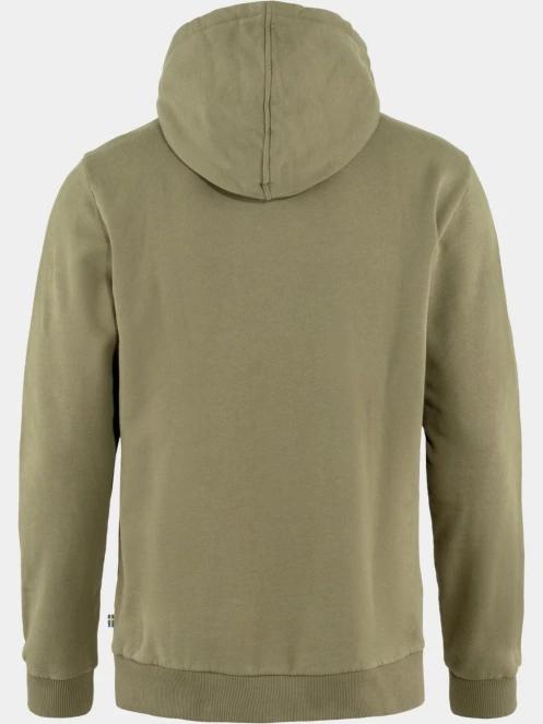 pulover cu gluga pt. barbati Fjallraven Fjällräven Logo Hoodie M oliv 3