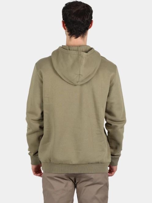 pulover cu gluga pt. barbati Fjallraven Fjällräven Logo Hoodie M oliv 4