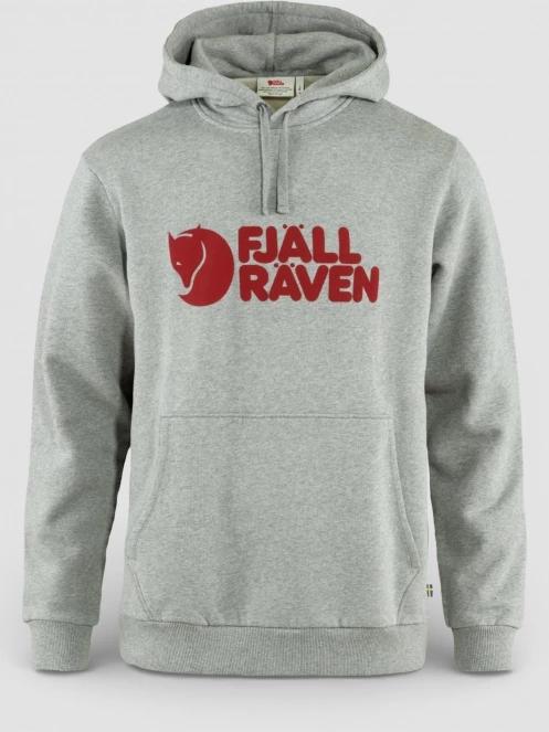 pulover cu gluga pt. barbati Fjallraven Fjällräven Logo Hoodie M gri 2