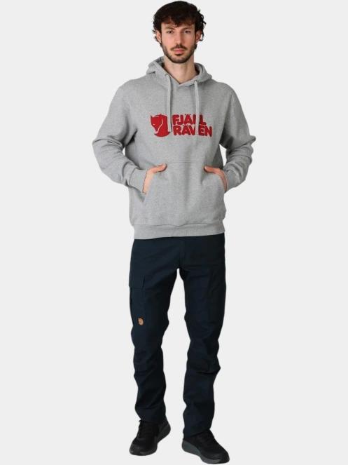 pulover cu gluga pt. barbati Fjallraven Fjällräven Logo Hoodie M gri 5