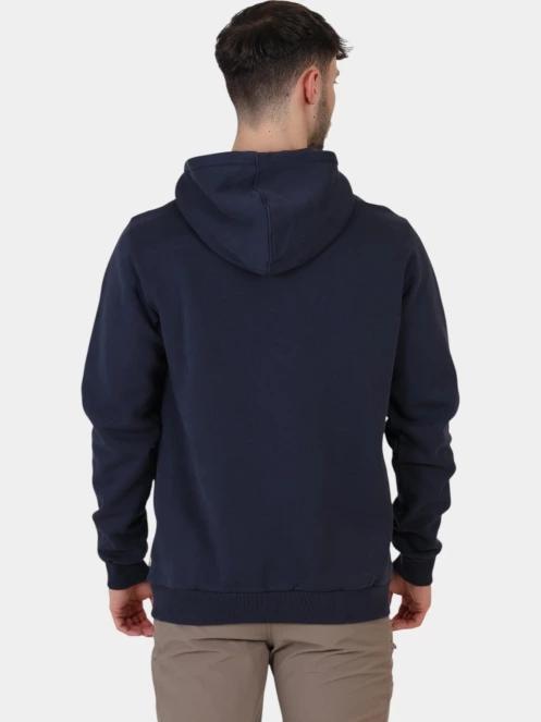 pulover cu gluga pt. barbati Fjallraven Fjällräven Logo Hoodie M albastru inchis 4