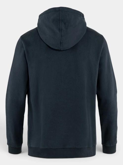 pulover cu gluga pt. barbati Fjallraven Fjällräven Logo Hoodie M albastru inchis 8