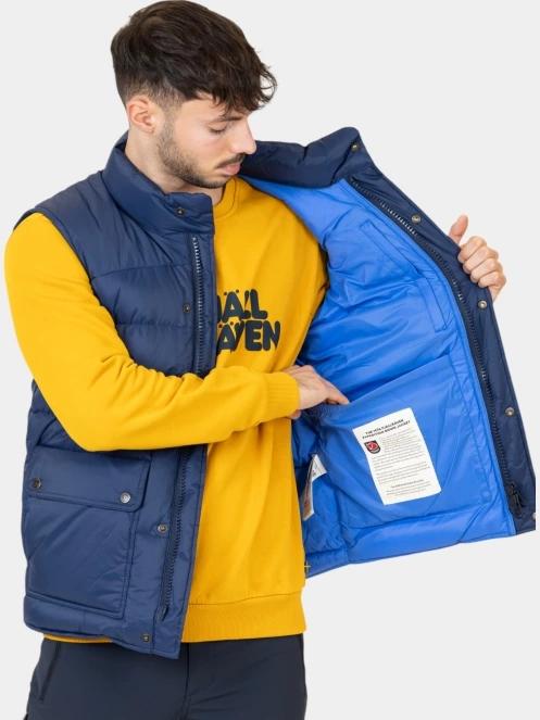 vesta pt. barbati Fjallraven Expedition Down Lite Vest M albastru inchis 7