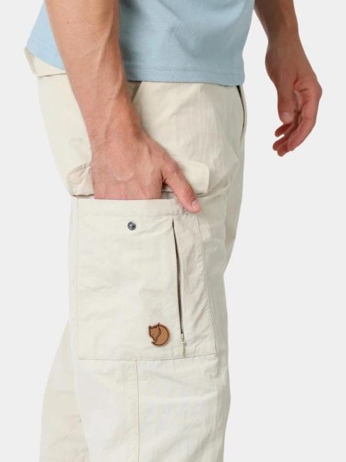 pantaloni lungi pt. barbati Fjallraven Travellers MT Trousers M nisip 6