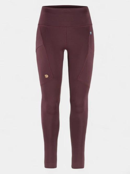 pantaloni de sport pt. femei Fjallraven Abisko Tights W rosu 2