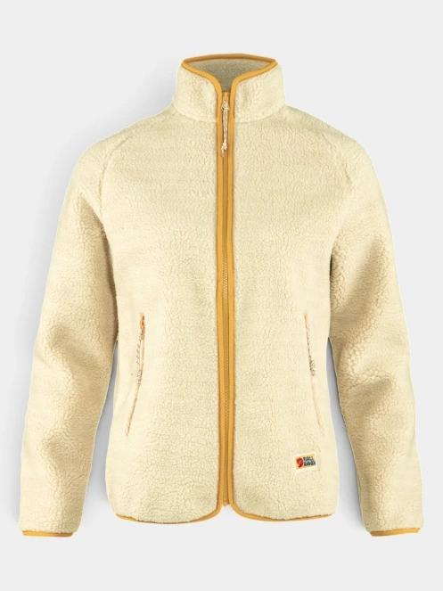 pulover polar pt. femei Fjallraven Vardag Pile Fleece W nisip 2