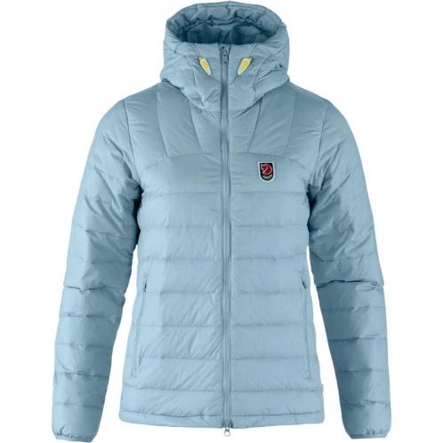 jacheta de puf pt. femei Fjallraven Expedition Pack Down Hoodie W albastru deschis 2