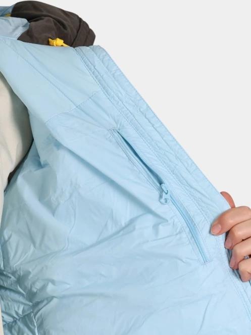 jacheta de puf pt. femei Fjallraven Expedition Pack Down Hoodie W albastru deschis 6