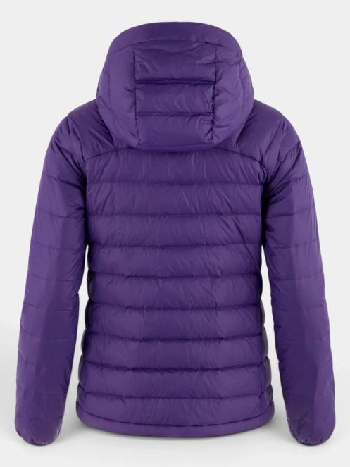 jacheta de puf pt. femei Fjallraven Expedition Pack Down Hoodie W violet 3