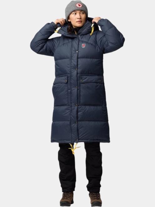 jacheta de puf pt. femei Fjallraven Expedition Long Down Parka W albastru inchis 5