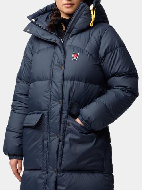 jacheta de puf pt. femei Fjallraven Expedition Long Down Parka W albastru inchis 6