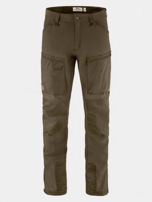 pantaloni de drumetie pt. barbati Fjallraven Keb Agile Trousers M verde 2