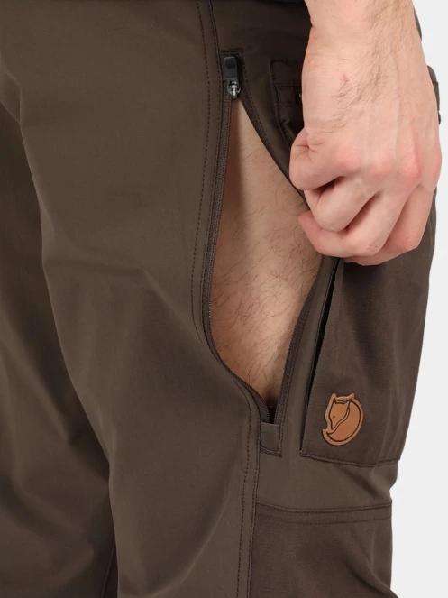 pantaloni de drumetie pt. barbati Fjallraven Keb Agile Trousers M oliv 6