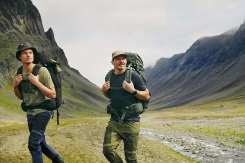 pantaloni de drumetie pt. barbati Fjallraven Keb Agile Trousers M maro 12