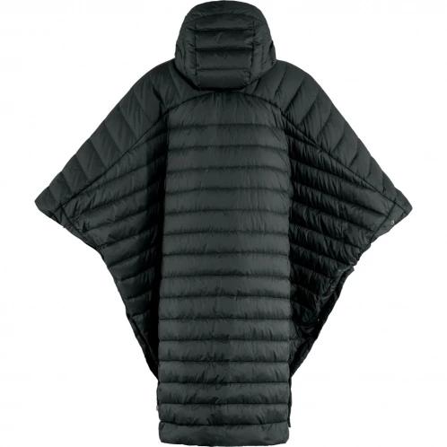 poncho pt. femei Fjallraven Expedition Down Poncho negru 3