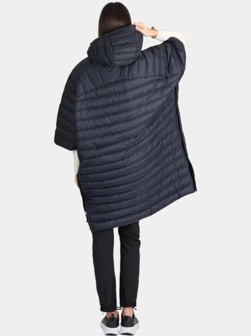 poncho pt. femei Fjallraven Expedition Down Poncho negru 4