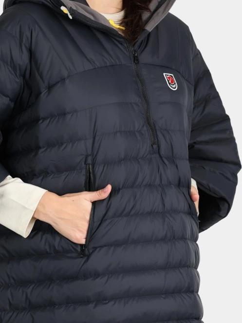 poncho pt. femei Fjallraven Expedition Down Poncho negru 7