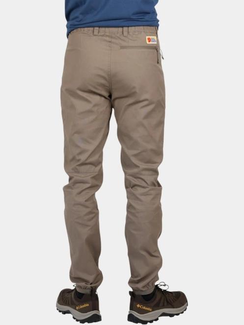 pantaloni de drumetie pt. barbati Fjallraven Vardag Trousers M oliv 4