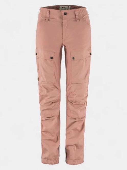 pantaloni de drumetie pt. femei Fjallraven Keb Trousers W roz 2