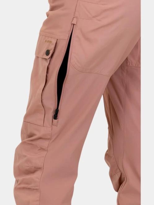 pantaloni de drumetie pt. femei Fjallraven Keb Trousers W roz 6