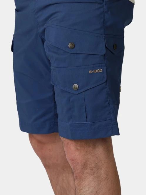 pantaloni scurti cu buzunare laterale, pentru drumetii pt. barbati Fjallraven Vidda Pro Lite Shorts M albastru 6