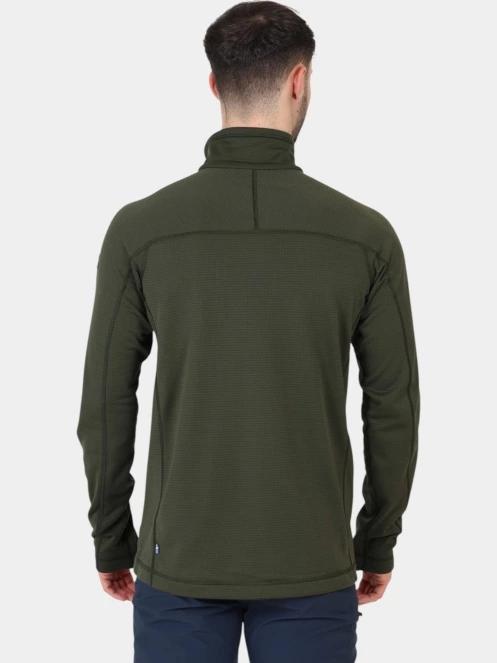 pulover polar pt. barbati Fjallraven Abisko Lite Fleece Jacket M oliv 4