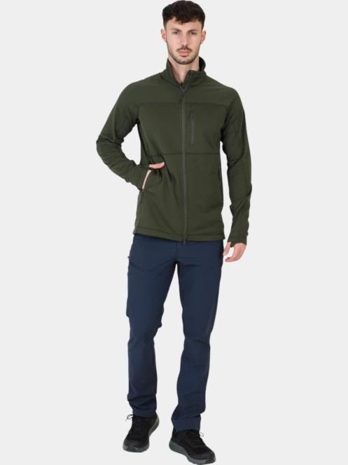 pulover polar pt. barbati Fjallraven Abisko Lite Fleece Jacket M oliv 6