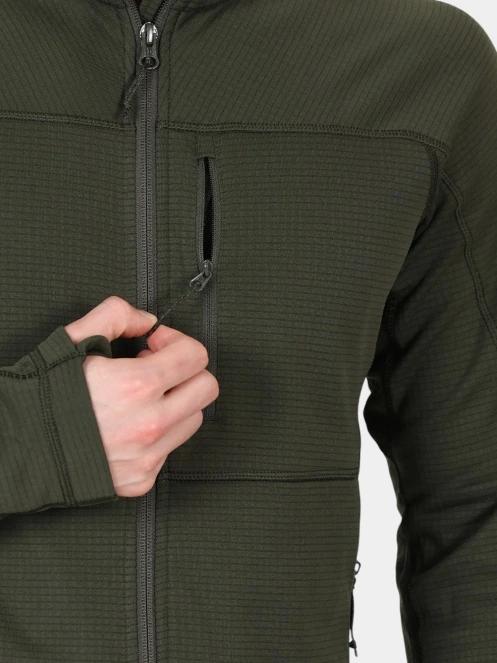 pulover polar pt. barbati Fjallraven Abisko Lite Fleece Jacket M oliv 7
