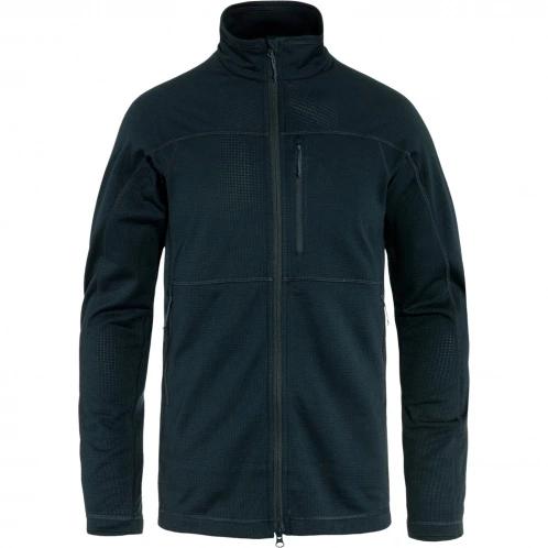 pulover polar pt. barbati Fjallraven Abisko Lite Fleece Jacket M albastru inchis 2
