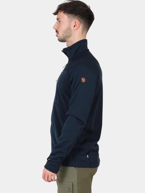 pulover polar pt. barbati Fjallraven Abisko Lite Fleece Jacket M albastru inchis 3