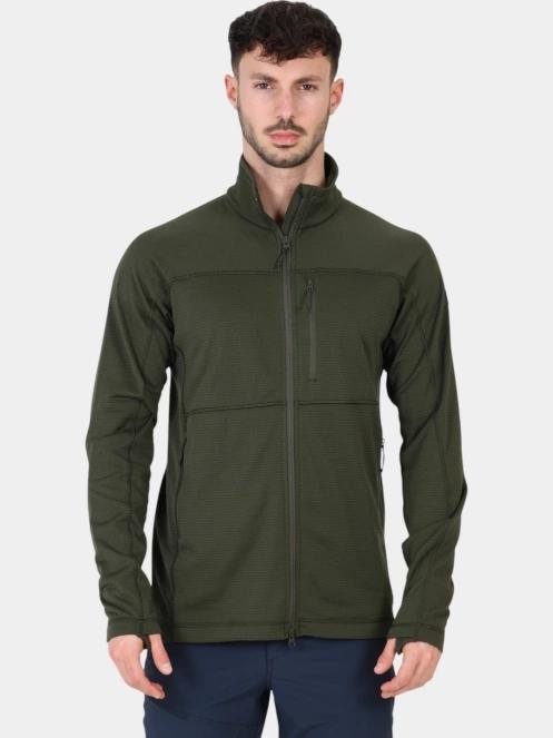 pulover polar pt. barbati Fjallraven Abisko Lite Fleece Jacket M oliv 2