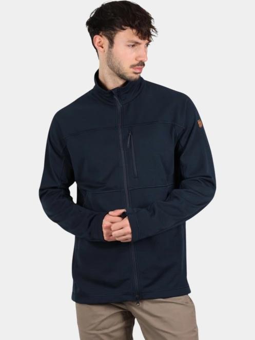 pulover polar pt. barbati Fjallraven Abisko Lite Fleece Jacket M albastru inchis 2