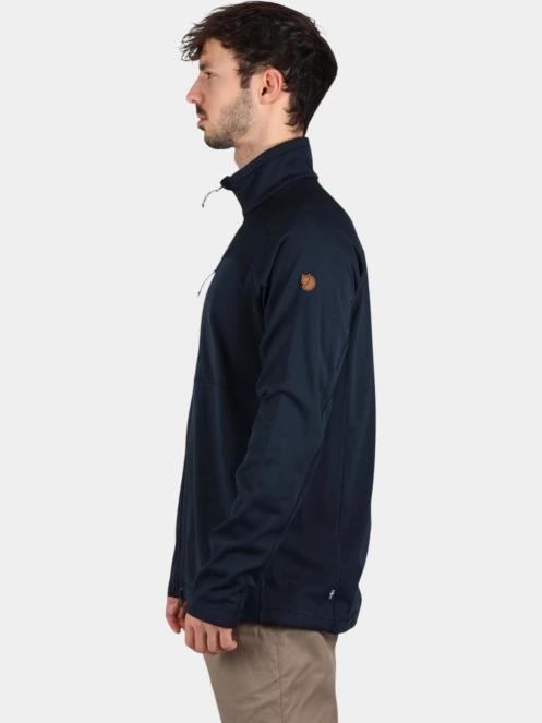 pulover polar pt. barbati Fjallraven Abisko Lite Fleece Jacket M albastru inchis 3