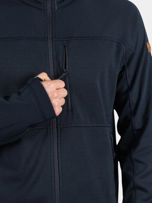 pulover polar pt. barbati Fjallraven Abisko Lite Fleece Jacket M albastru inchis 6